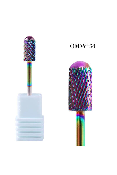 Choice13 OMW34 20 Types Tungsten Blue Rainbow Carbide Nail Drill Bit Electric...