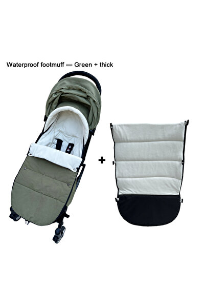 Choice20 Waterproof Olive X Universaln Stroller Footmuff Compatible with all ...