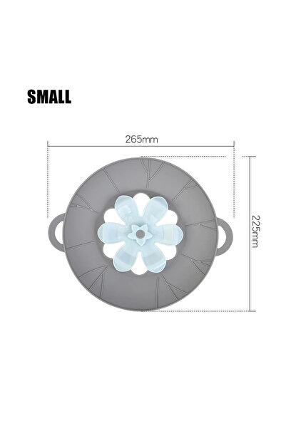 Choice1 غطاء سيليكون متعدد الوظائف رمادي اللون، مانع للانسكاب، مضاد للفيضان، ...