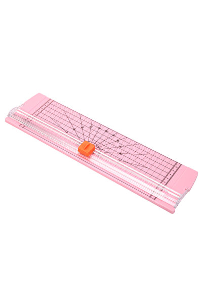 Choice3 pink A4/A5 Paper Cutting Guillotine Paper Cutter with Pull-out Ruler ...