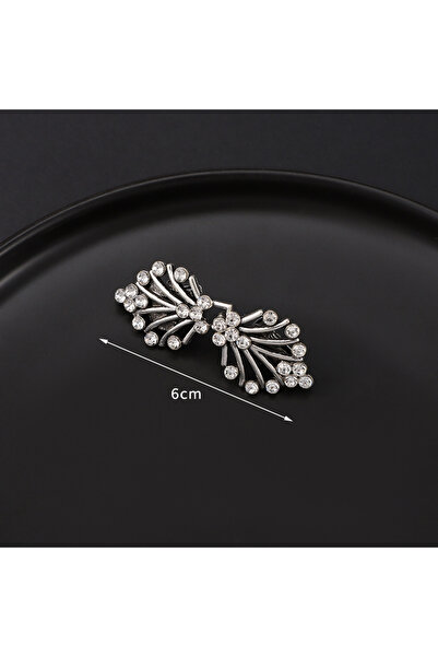 Choice1 Silver Luxury Sweater Clips Cardigan Shawl Scarf Collar Broh Clips Ko...