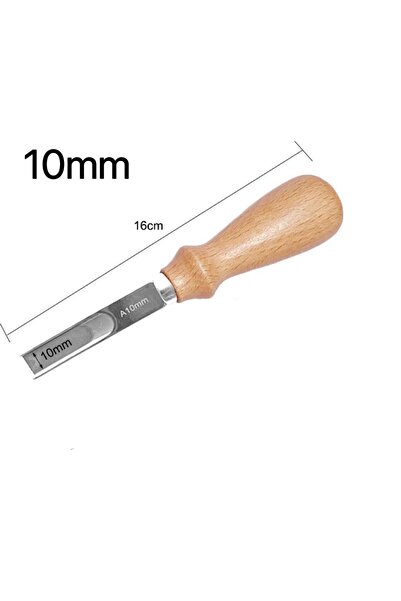 Choice3 أداة تشذيب حواف جلد العملية، قطعة واحدة، 10 مم، لتشذيب وتقطيع الجلد، ...