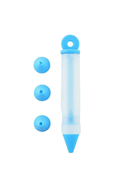 Choice6 قلم سيليكون أزرق للكتابة على الطعام من النوع 2، أدوات تزيين الشوكولات...