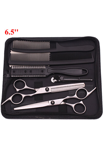 Choice5 مجموعة مقصات شعر احترافية C1001HeiK-A6.5 مقاس 6.5 بوصة، تتضمن مشطًا و...