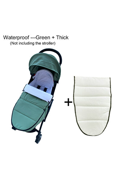 Choice16 Waterproof green X Universaln Stroller Footmuff Compatible with all ...