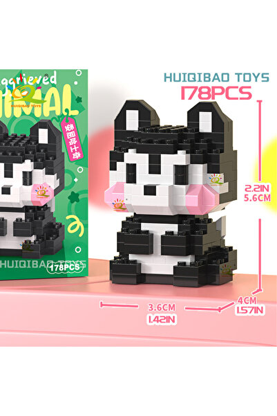 Choice25 08 WITH BOX HUIQIBAO MINI Cute Pet Animal Penguin Model Building Blk...