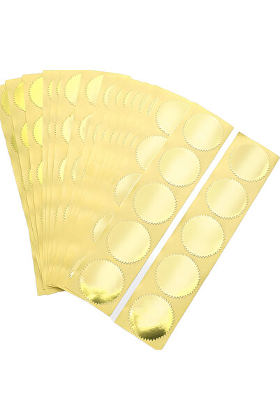 choice2 100 قطعة من ملصقات التروس الذهبية مقاس 45 مم، 100 قطعة/عبوة، ملصقات ت...