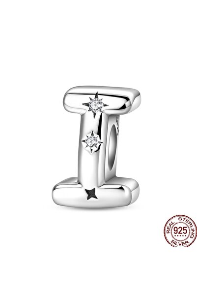 Choice10 PAC1957-I S925 خرزة سحرية من الفضة الإسترليني عيار 925، 26 حرفًا أبج...