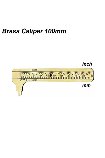 choice2 فرجار ورنييه 100 فرجار ورنييه صغير نحاسي متري إمبراطوري مليمتر بوصة م...