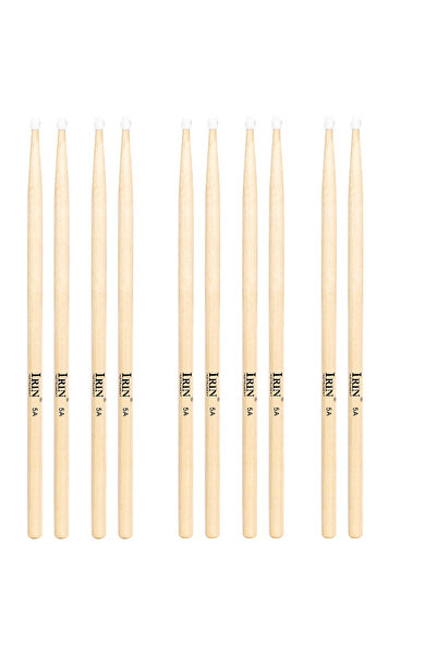 choice2 5A 5 Pair IRIN Drum Sticks Maple Classic Waterdrop Tip Nylon Drumstic...