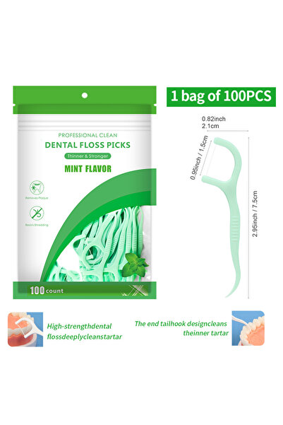 choice2 حقيبة واحد يحتوي على 100 قطعة (50/100/150/300/600 قطعة) - خيط تنظيف ا...