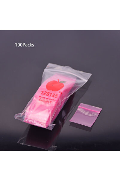Choice3 Snd125-Pink 100 Storage Bags, 125; 125-Inch Multi-Color Plastic Seale...