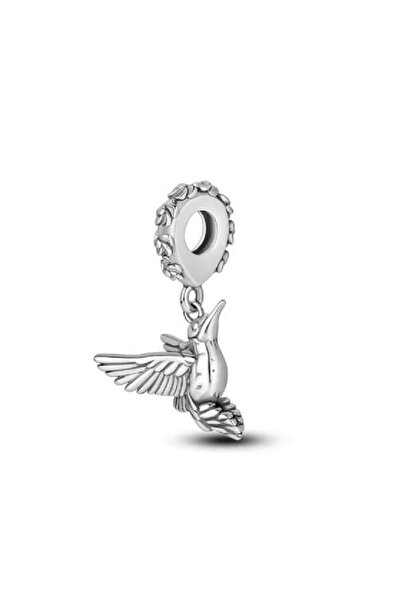Choice18 B4879 New 925 Silver Bird series Bead Hummingbird Swallow Sparrow Go...