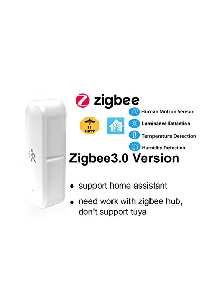 Choice4 مستشعر حركة بشري 3 في 1 بتقنية Zigbee 3.0، رادار Tuya 10G Mmwave، مست...