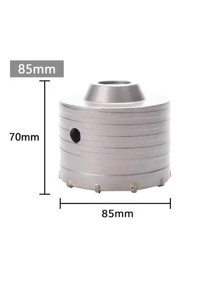 Choice5 85mm 1Pc 30-150mm Drilling crown for Concrete Wall Hole Saw SDS PLUS ...