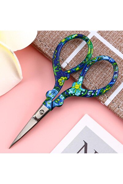 Choice10 مقص رقم 7 لطباعة الزهور، مصنوع من الفولاذ المتين عالي الجودة، مقص خي...