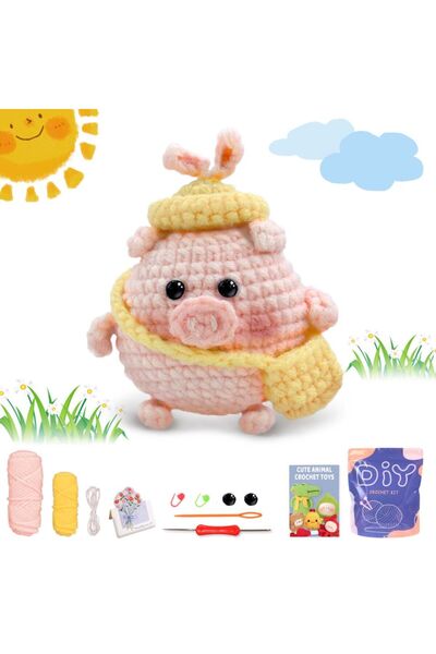 Choice4 مجموعة تطريز عائلة الحيوانات الرمادية الداكنة للمبتدئين، مجموعات تطري...