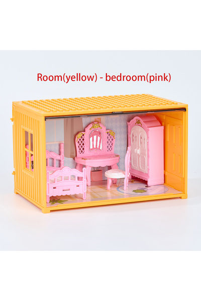 Choice5 P-Bedroom Home Simulation kitchen Toys 1 12 Scale Dollhouse Furniture...