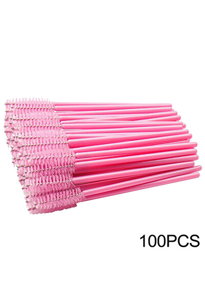 Choice10 Pink 100pcs Wholesale Lash Brushes Eyelashes Extension Brush 100/300...