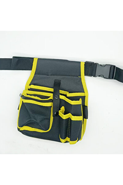 Choice4 حقيبة تخزين أدوات متعددة الوظائف صفراء اللون، حقيبة حزام، حقيبة أدوات...