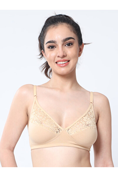 Envie By Styli Lace Detail Low Back T-shirt Bra