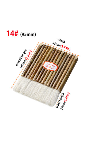 Choice7 tfpbc315-14 Wool Bamboo Tube Brush Brush Art Painting Traditional Chi...