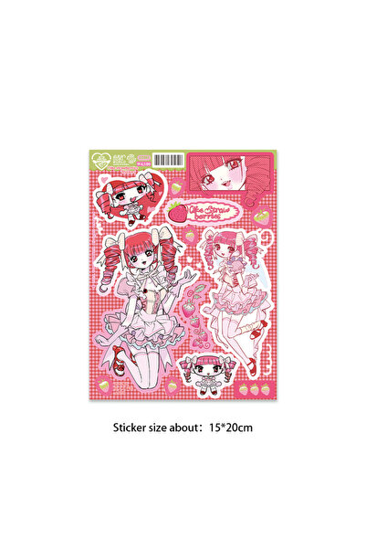 Choice4 ملصقان (1/14 قطعة) - ملصقات دومي للبنات - شخصيات كورية - جوكا - هاتف ...