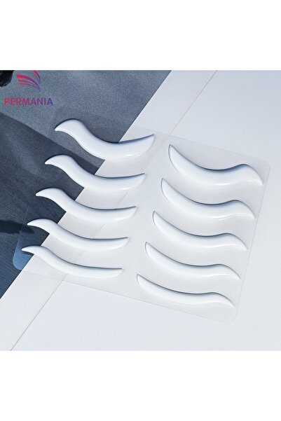 Choice وسادة رفع الرموش ذاتية اللصق فائقة اللصق من وايت بيرمينا، قضبان تجعيد ...