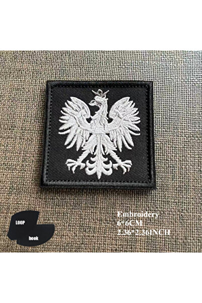 Choice3 Poland-embroidery-4 Poland Flag Embroidery Patches Polish Eagle Army ...