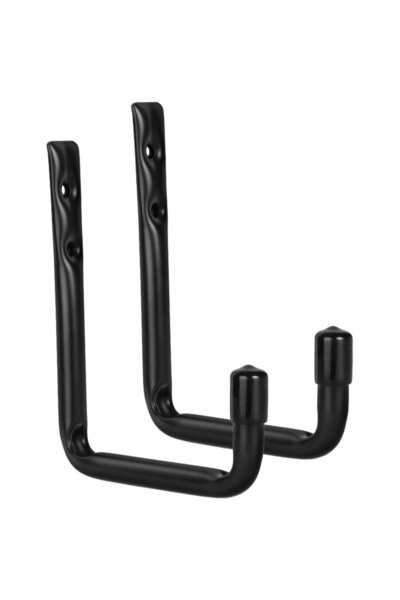 Maclean Set of 2 Wall Supports for Tires, Wheels, Ladders, Bicycles