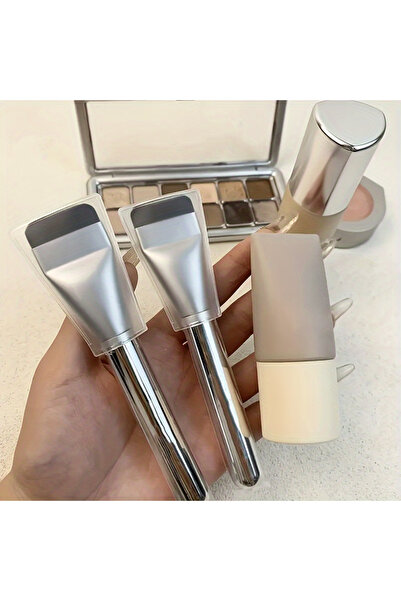 Choice 3pcs 1pc， Ultra fine straight line foundation make-up brush, flat head...