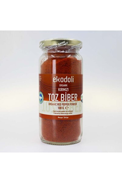 Organik Kırmızı Toz Biber 100 gr