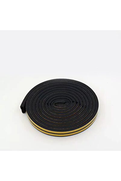 Choice3 شريط مانع لتسرب الهواء أسود بطول 10 أمتار، شريط لاصق ذاتي لمنع تسرب ا...