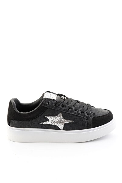 Bambi Siyah Kadın Sneaker K01027035009