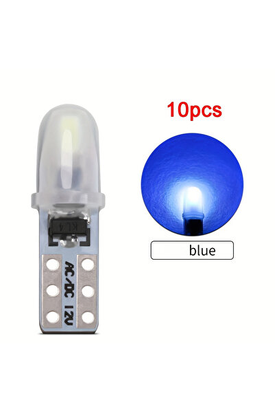 Choice3 Blue 10pcs 10pcs T5 Car Dashboard Instrument Panel Lamp LED Indicator...