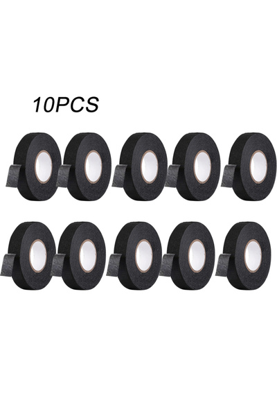 Choice6 15mm 10M 10PCS Electrical Insulating Tape Heat Resistant Harness Tape...