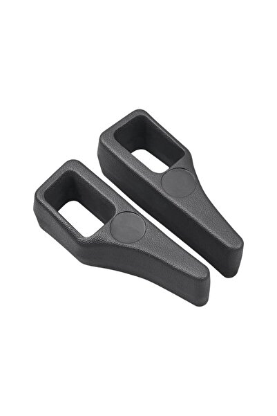 Choice1 غطاءان أسودان لحماية أخاديد حزام حزام في مقاعد السيارة - سدادات لفكّ ...