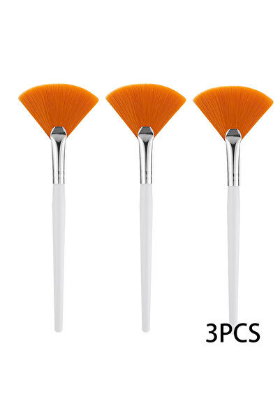 Choice1 فرشاة قناع الوجه الصفراء (3 قطع) أو (3/9/15 قطعة) - فرشاة ناعمة لوضع ...