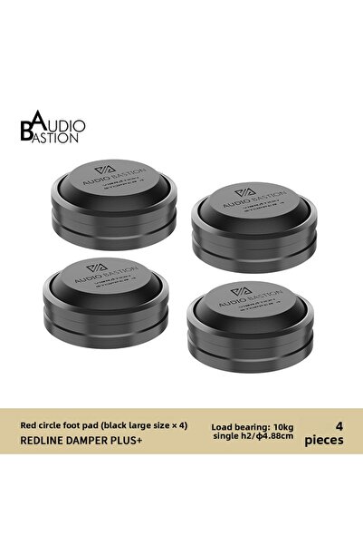 Choice1 وسادات أوديو باستيون السوداء الكبيرة المضادة للاهتزاز للسماعات/مضخم ا...