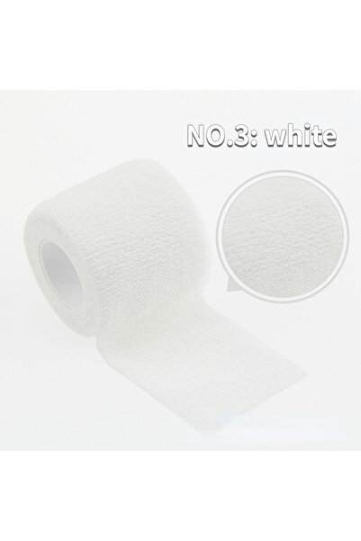 Choice16 ضمادة رياضية رقم 3، 5 سم × 4.5 متر، شريط لاصق مرن ذاتي، لحماية المعص...