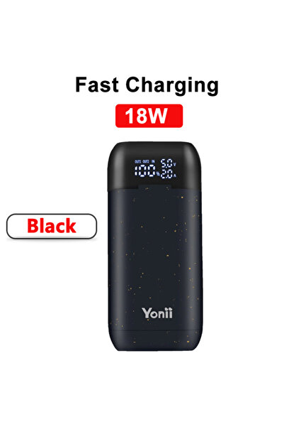 Choice4 18W Black LED 18650 Battery Charger Case DIY Power Bank Box Portable ...