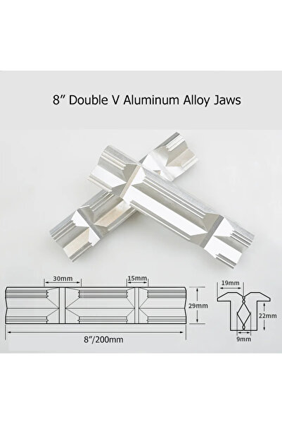 Choice7 غطاء حماية مغناطيسي للملزمة LTL3V08، غطاء حماية للفكوك من 4 إلى 8 بوص...