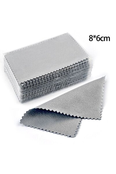 Choice6 A05(50pcs 8X6cm) 50pcs 10x6.3cm/8x6cm Silver Polish Cleaner Wipe Clot...