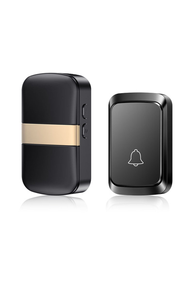 Choice Black Gold Wireless Smart Doorbell Home Welcome Door Bell 300M/984 FT ...