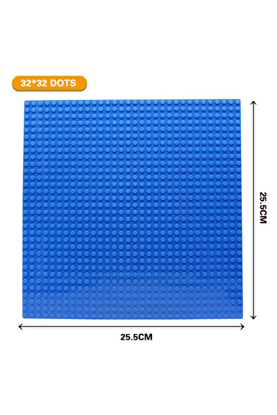 Choice4 32X32 Blue Classic Baseplate 32x32 16x32 16x16 Dots Building Blocks B...