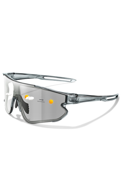choice2 AK-L-11 Men Women Photochromic Motorcycle Glasses Outdoor Sports Big ...