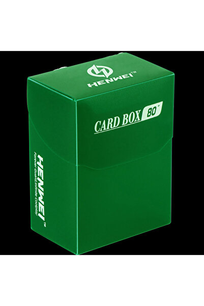 Choice7 Dark green 80+Card Deck Box PP Material Portable Many Color TCG Cards...