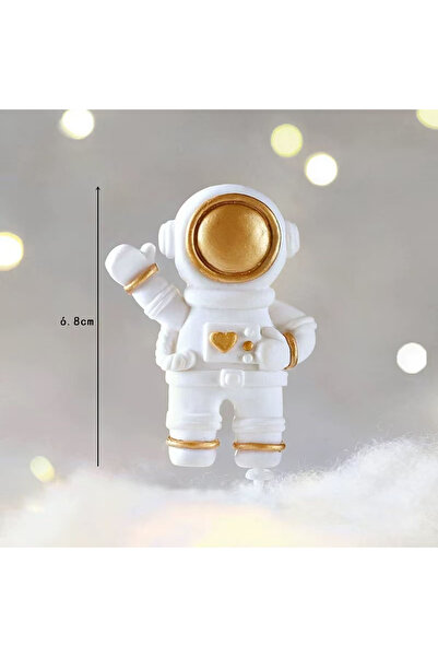 Choice4 قطعة واحدة لتزيين كعكة عيد ميلاد الأطفال بتصميم رائد فضاء، على شكل كو...