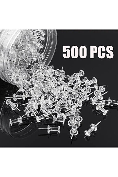 choice2 ٥٠٠ قطعة، ١٠٠/٢٠٠/٥٠٠/١٠٠٠ قطعة، دبابيس تثبيت بلاستيكية برأس فولاذي، ...