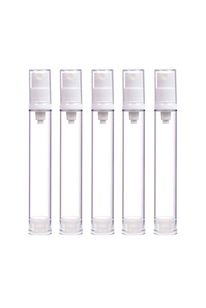 Choice1 عبوات بخاخ 15 مل، 5 قطع، زجاجات بلاستيكية فارغة للوشن بتفريغ الهواء، ...